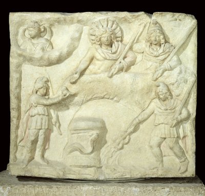 The Banquet of Mithras and the Sun, 2nd-3rd century AD by Roman